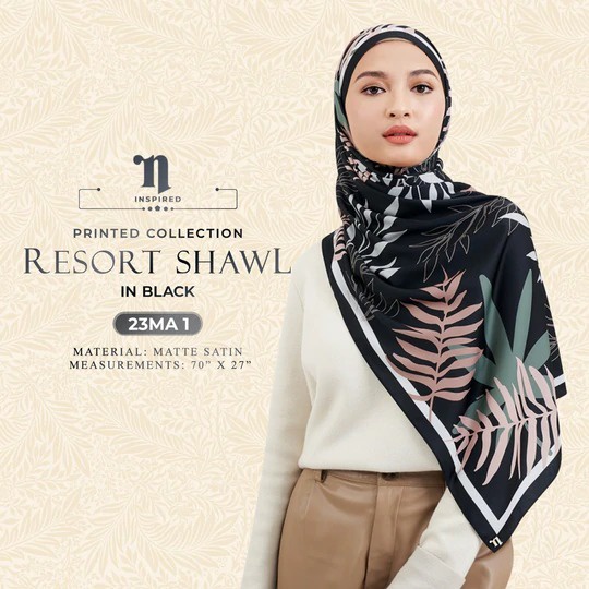 The Resort Shawl Collection Shopee Singapore