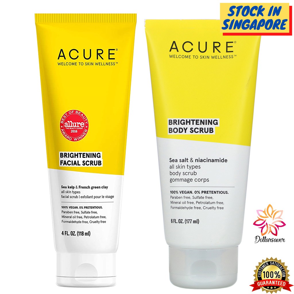 acure face wash scrub