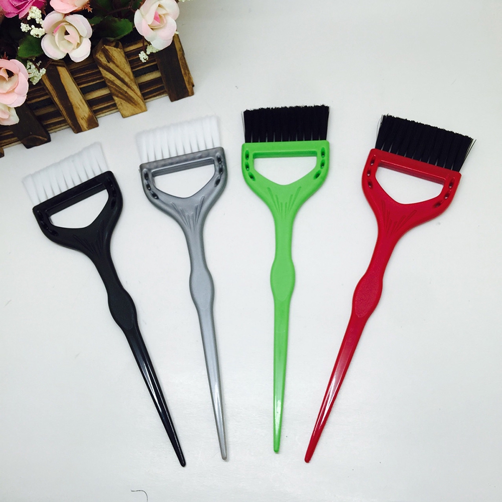 Dye Brush Professional Hair Dye Applicator Handle Salon Hair Bleach Tinting  DIY Tool (Random Color) | Shopee Singapore