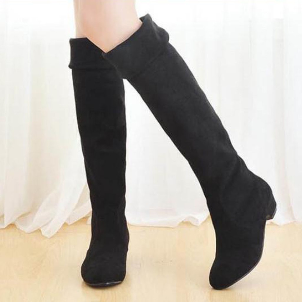 thigh high platform heels