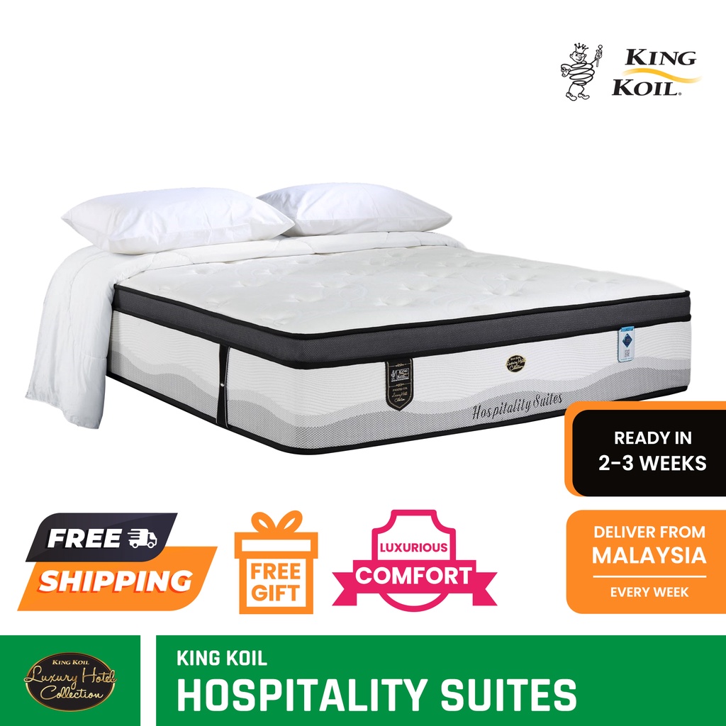 King Koil HOSPITALITY SUITES Mattress, Luxury Hotel Collection