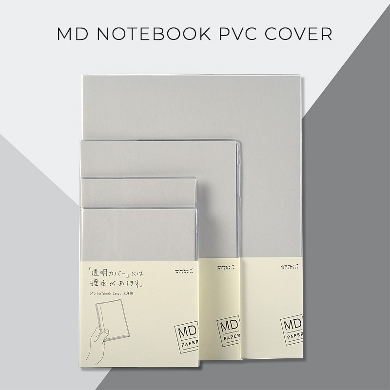 Transparent PVC Protector for A6 Notebook Cover 