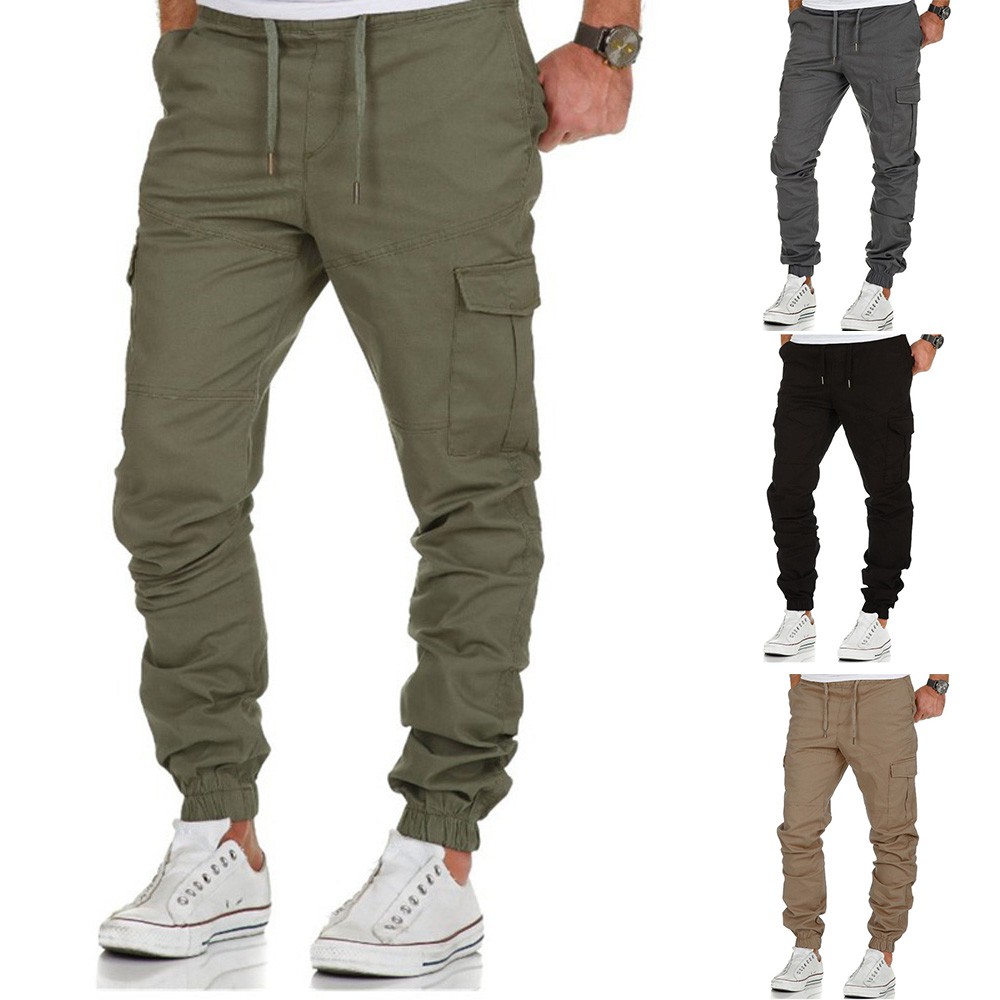 men's slim fit jogger pants