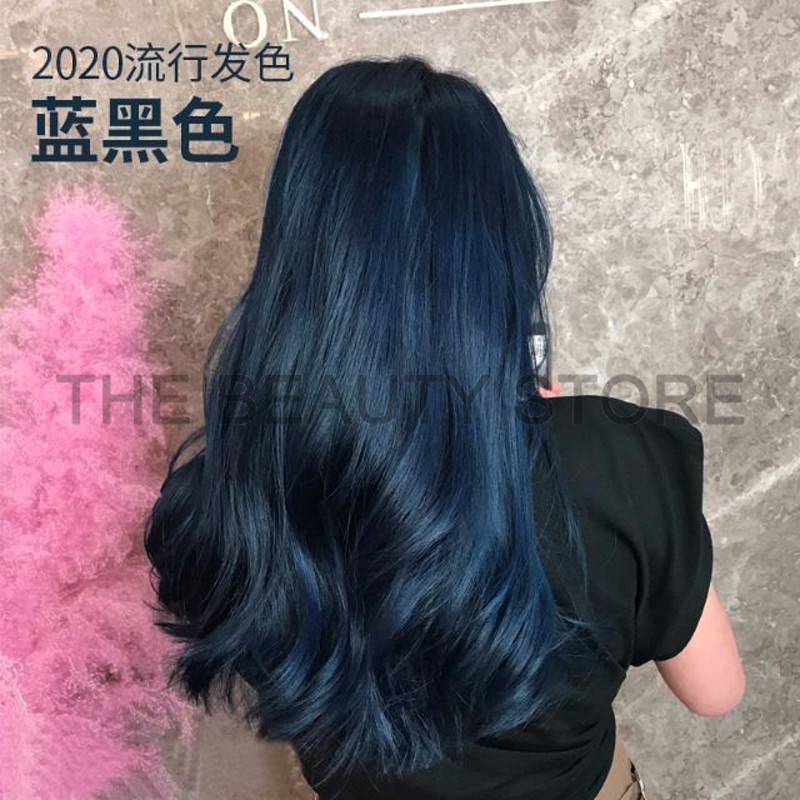 Shop Malaysia Hair Color Dye Cream 22 88 Blue Black 100ml Pewarna Rambut Shopee Singapore