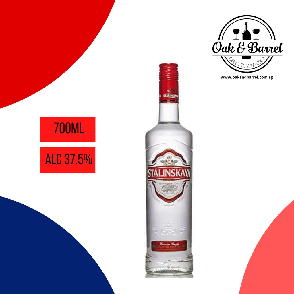 Stalinskaya Vodka 700ml Shopee Singapore