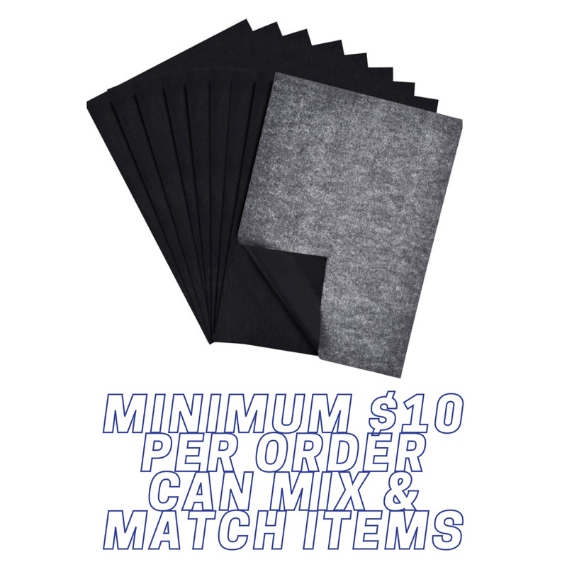 Black Carbon Paper A4 (100 sheets) Shopee Singapore