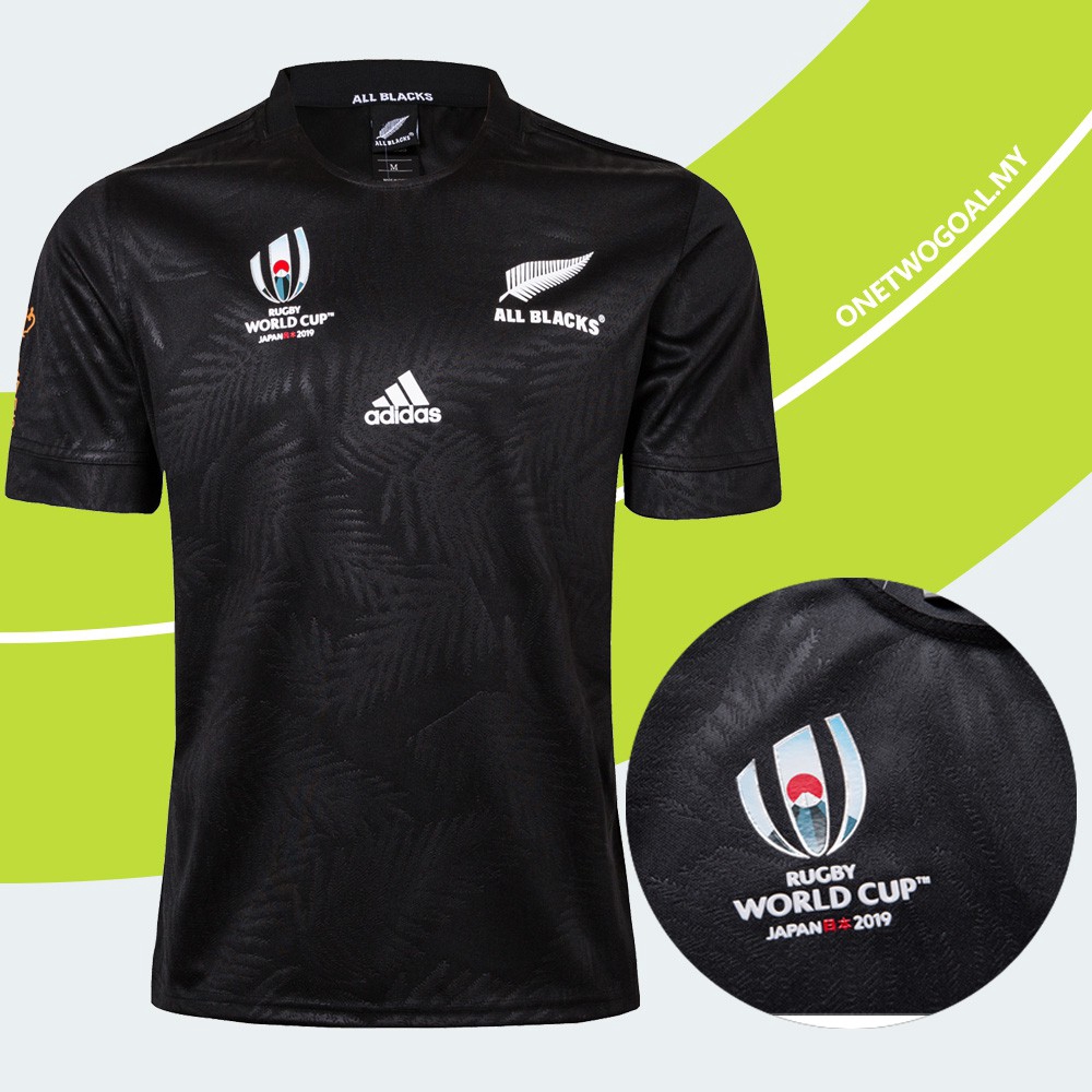 all black rugby world cup jersey 2019