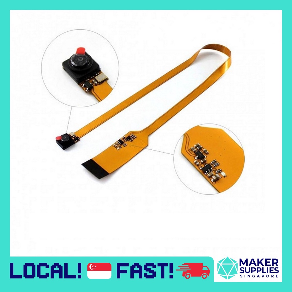 5MP Mini Camera Module for Raspberry Pi with Long FPC Cable 14038 RPi 2