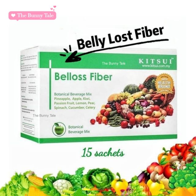 Shop Malaysia Kitsui Belly Loss Fiber 15 S Exp 2023 Shopee Singapore