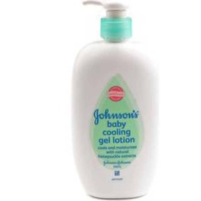 johnson baby cooling gel lotion