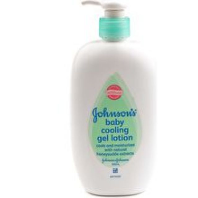 johnson cooling gel lotion