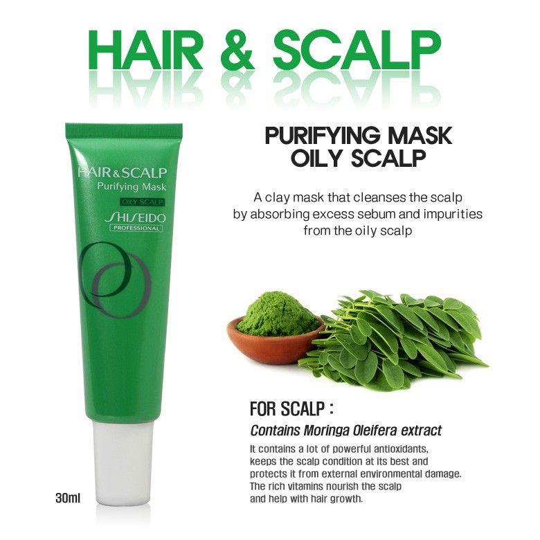 Shiseido Professional Hair Scalp Purifying Mask 30ml X 2pcs