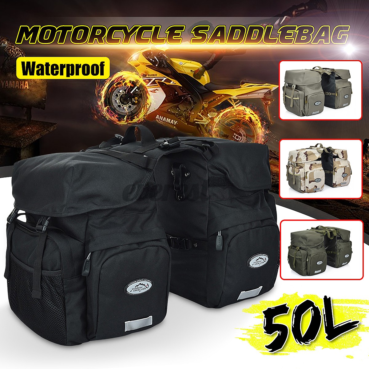 side panniers for motorcycle