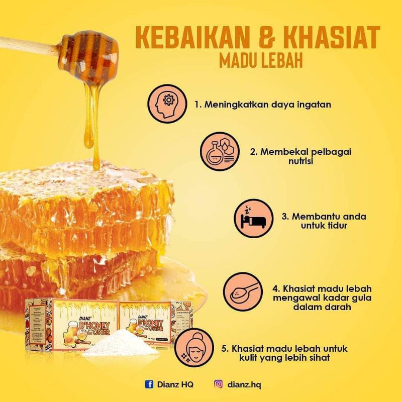 Dianz Honey Booster Shopee Singapore