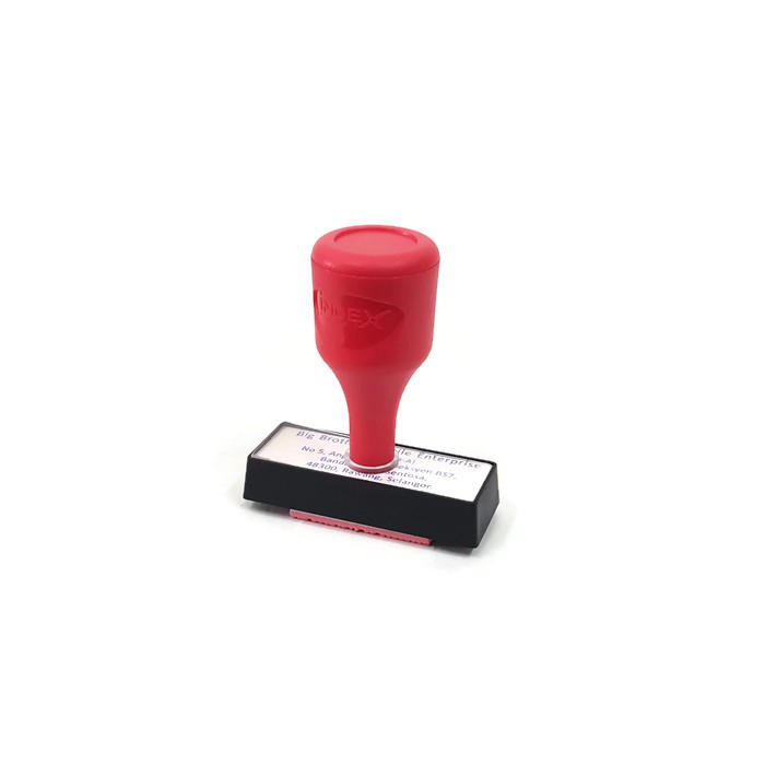Rubber Stamp Chop without Self Ink Shopee Singapore