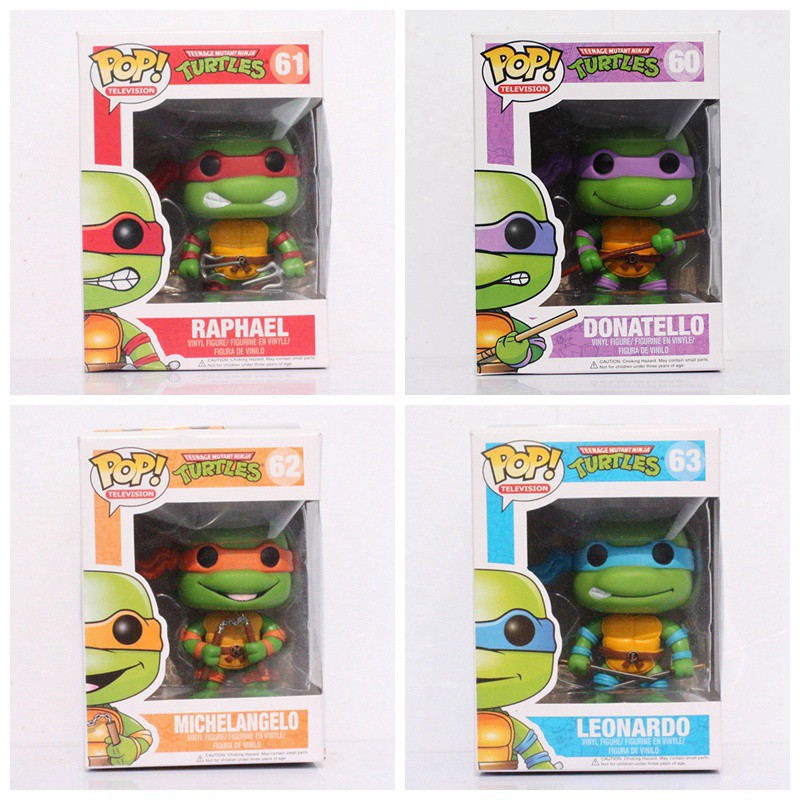 funko pop ninja turtles set