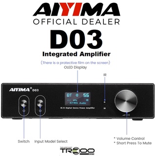 AIYIMA D03 Wireless Bluetooth Receiver/Streamer & Hi-Fi Integrated ...