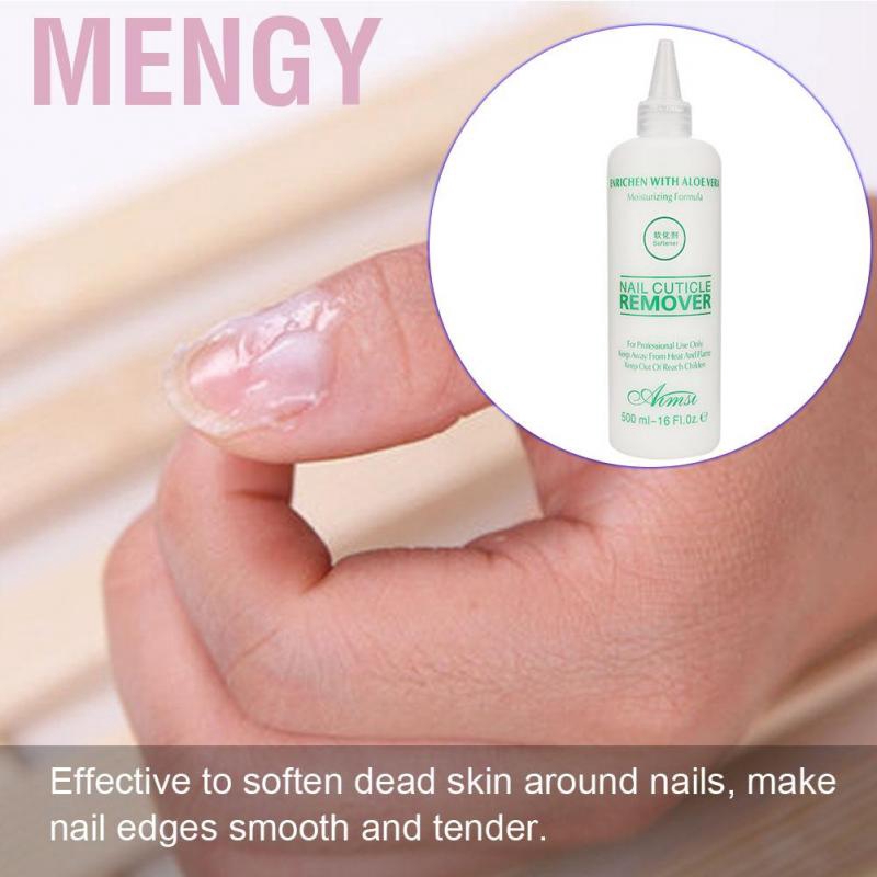 Mengy 500 Ml Cuticle Softener For Manicure Liquid Removing Dead Skin Softening Nail Art Tool Shopee Singapore