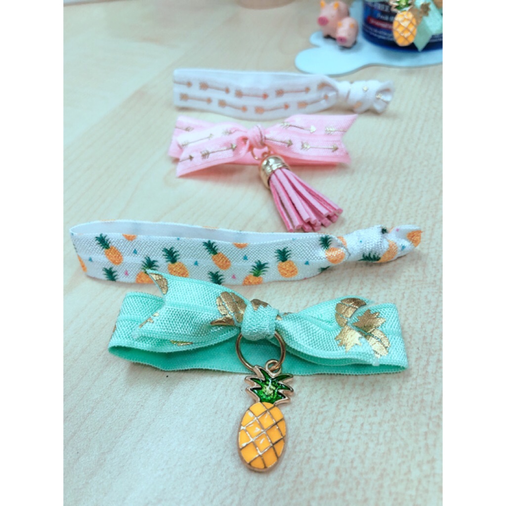 Multi Purpose Elastic Decorative Ribbons Hair Tie Strap Band