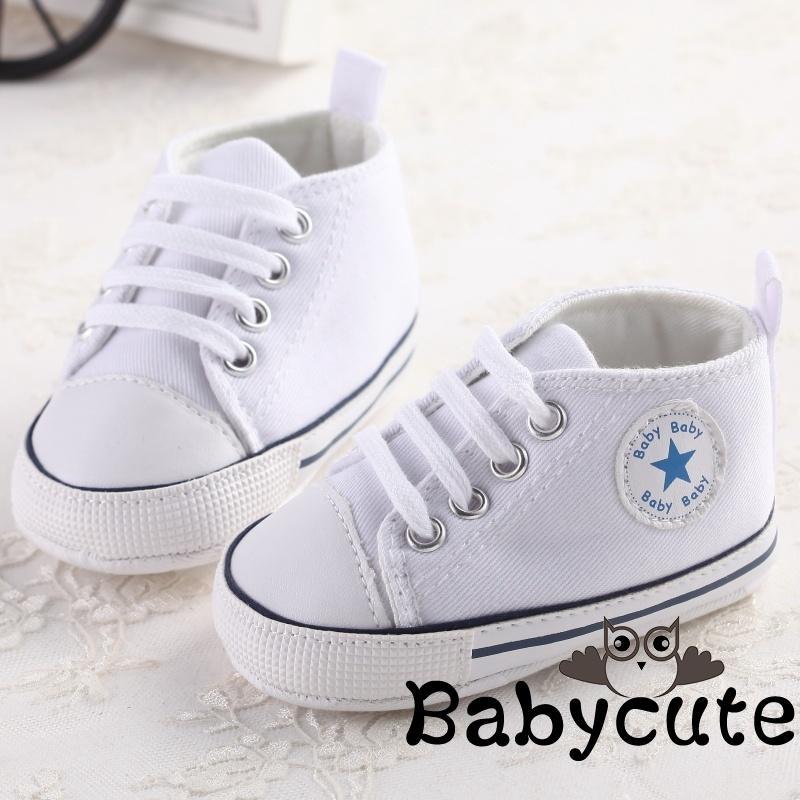 B-BBaby Newborn Girl Boy Denim Soft Sole Toddler Infant Shoes Prewalker #2