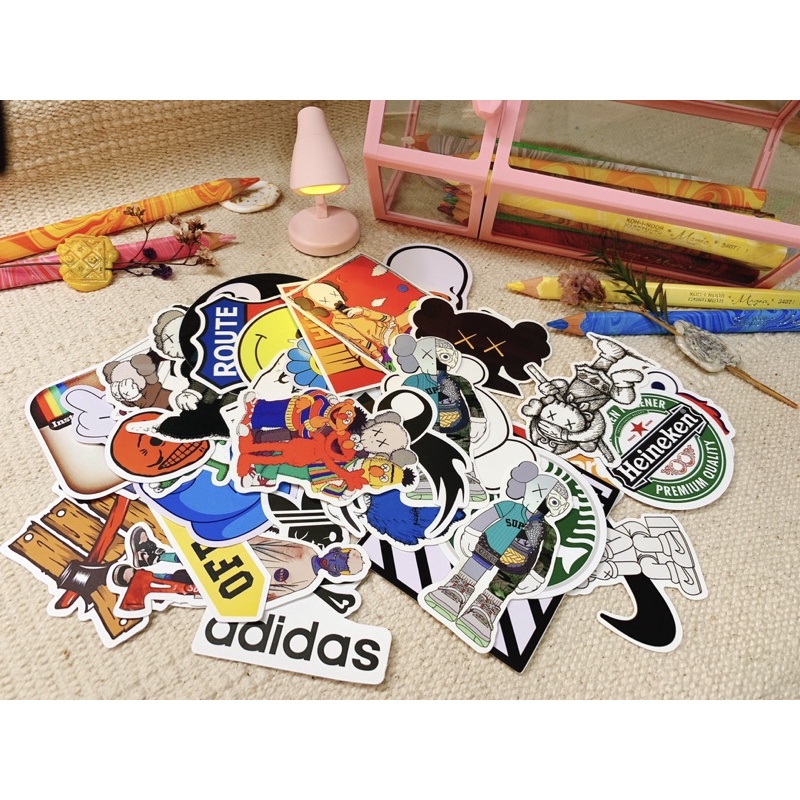 SG READY STOCK Brand stickers Shopee Singapore