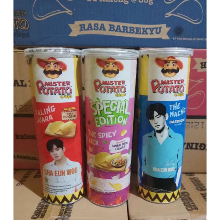 85gr POTATO MISTER For CRISPS X CHA EUN WOO Shopee Singapore