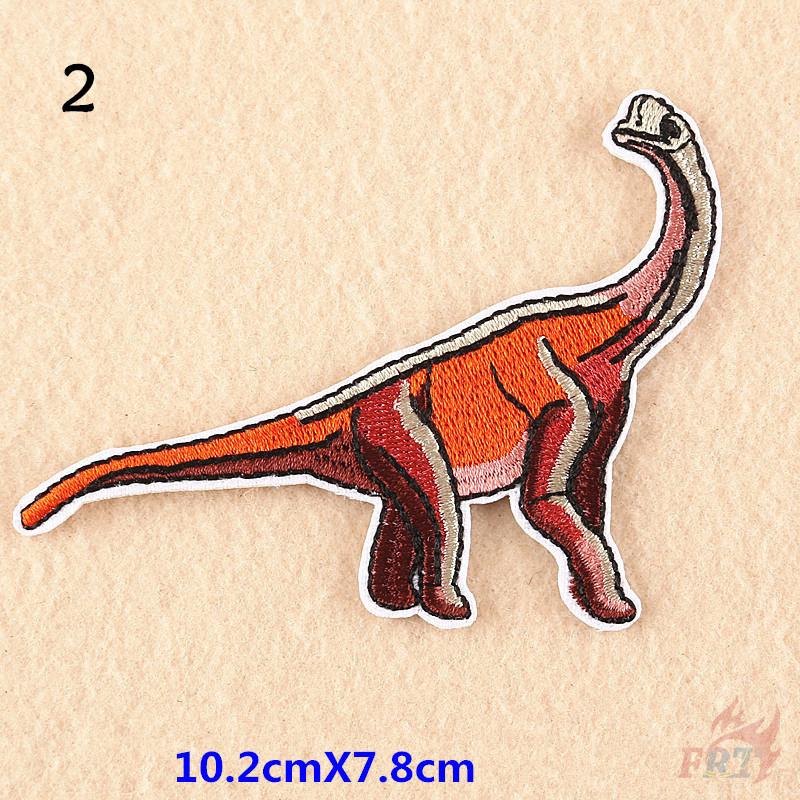 Image of thu nhỏ  Animals - Dinosaur Patch  1Pc Jurassic Park Diy Iron-on/Sew-on Embroidered Clothes Badges Patch #2