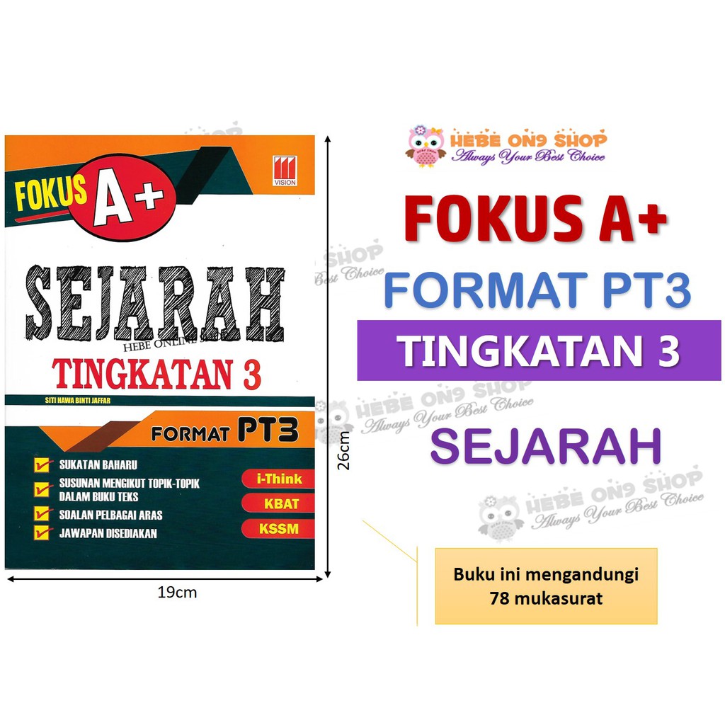 Training Book 3 Focus A Kssm Berformat Pt3 Edition 2020 Vision Shopee Singapore