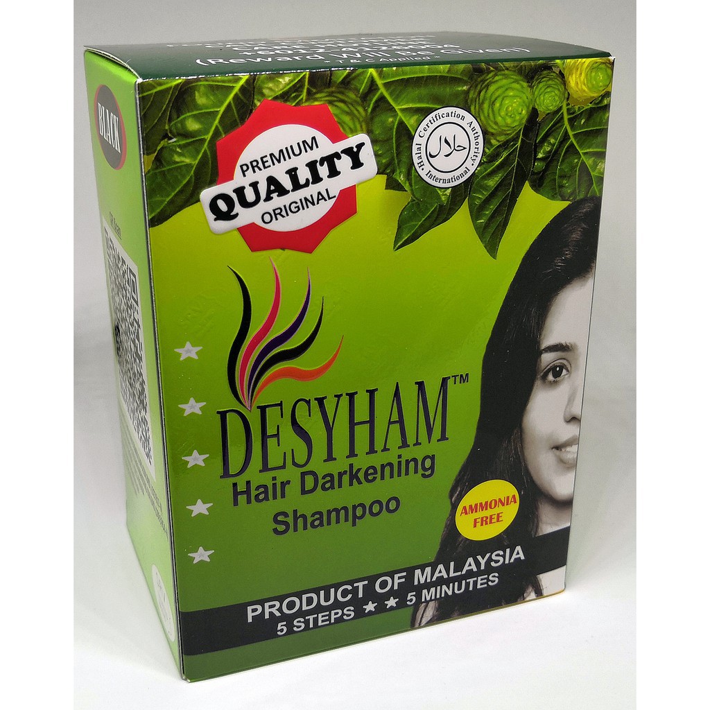 DESYHAM Hair Darkening Shampoo (Black) (Hair