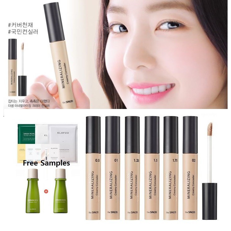 the saem mineralizing creamy concealer