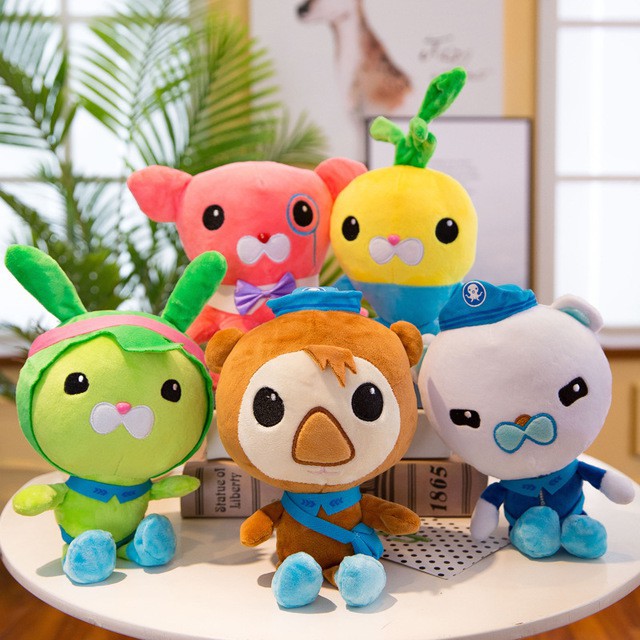 The Octonauts Soft Stuffed Plush Toy Barnacles Kwazii Peso Doll Kids Gift |  Shopee Singapore
