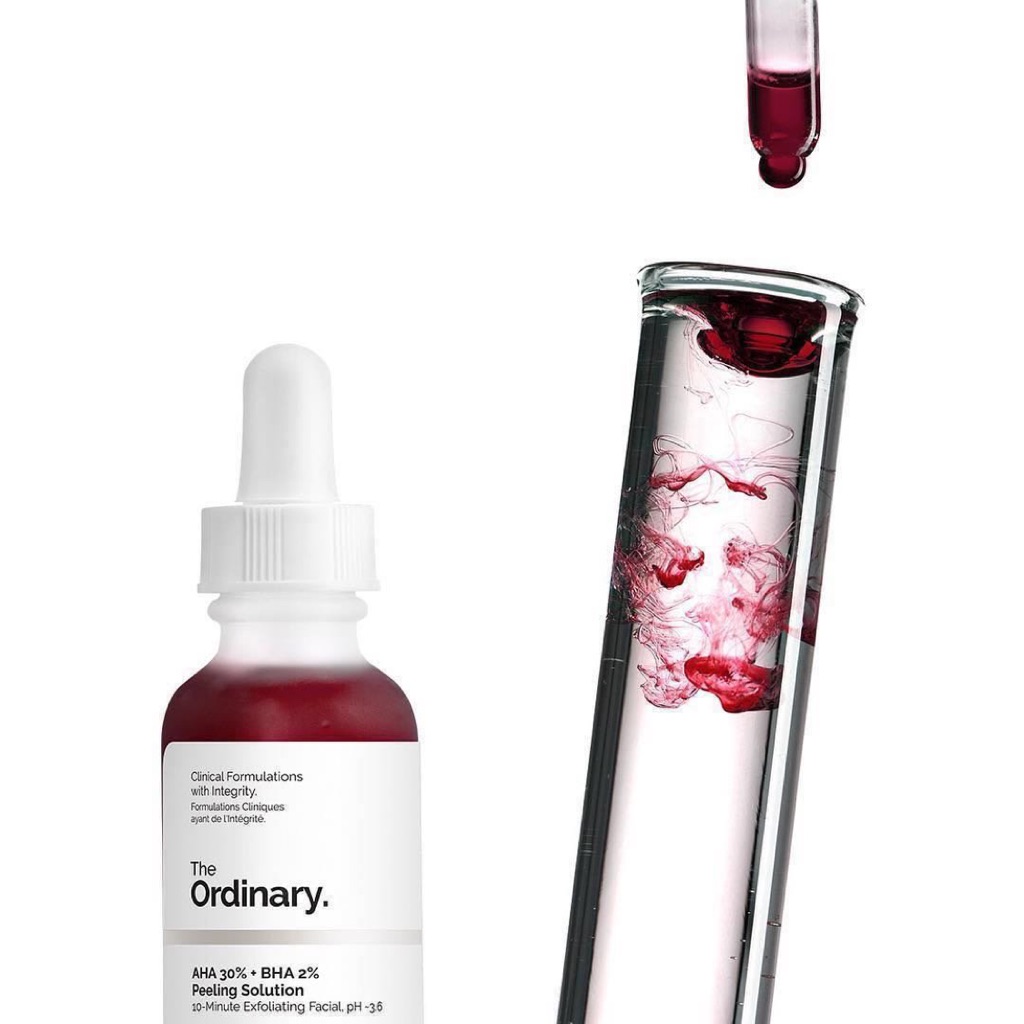 aha peeling solution the ordinary