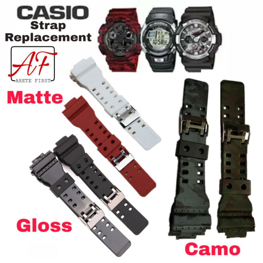 casio watch strap replacement