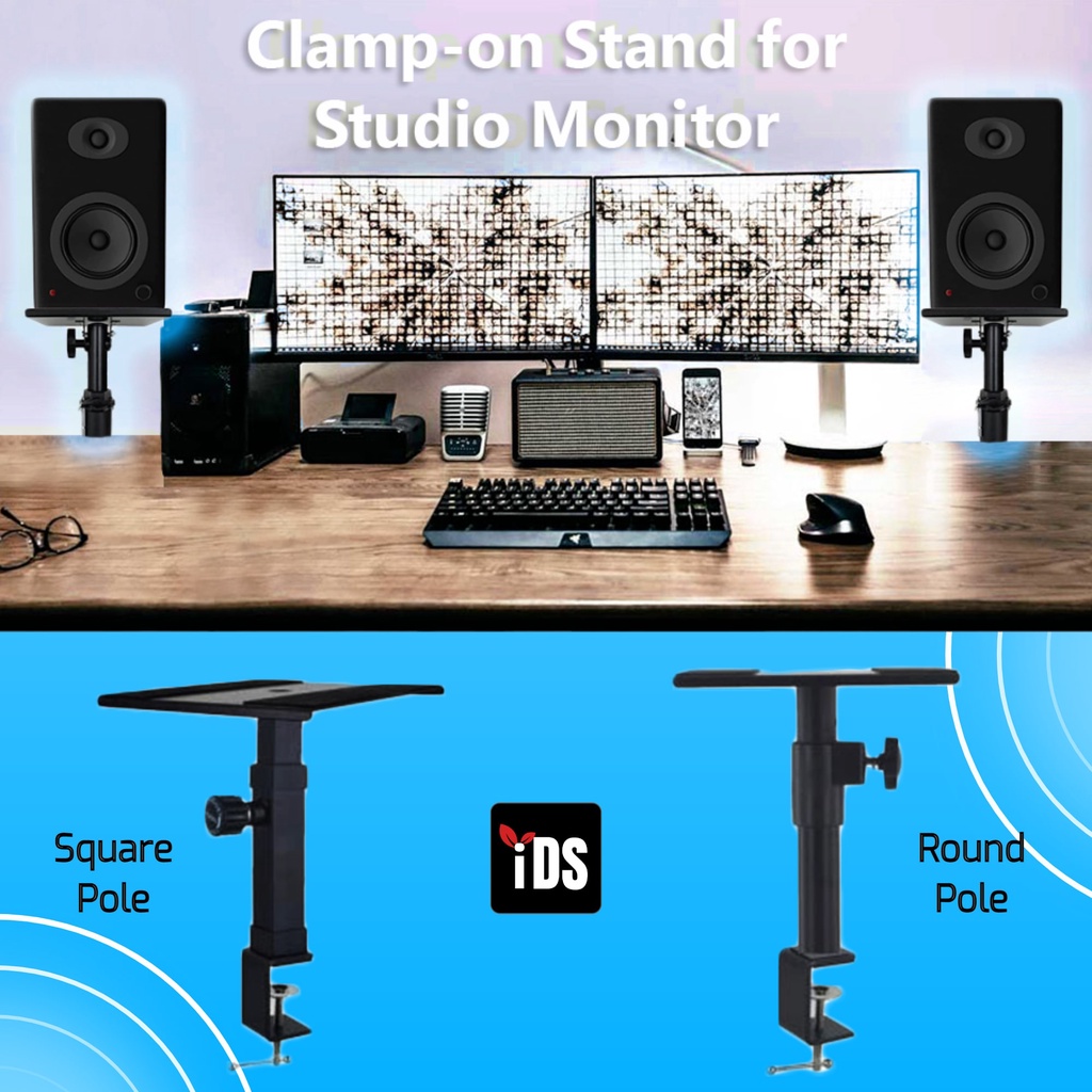 ids-desktop-clamp-on-studio-monitor-stand-speaker-stand-speaker