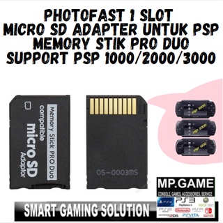 Photofast 1 Slot PSP Micro SD Memory Stick Pro Duo PSP1000 2000 3000