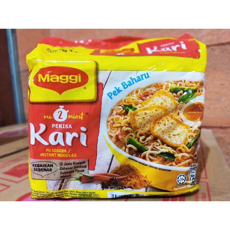 Maggi Kari Maggi Kari Curry Powder Pack of 5 x 79g. Shopee Singapore