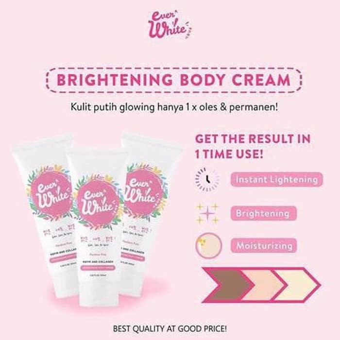 best brightening body cream