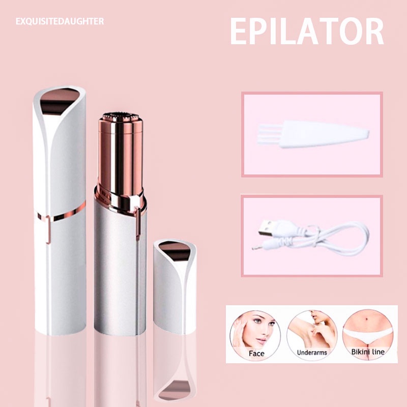 Lipstick shaver Electric hair removal machine Eyebrow trimmer Ladies hair  removal machine Mini facial hair removal | Shopee Singapore