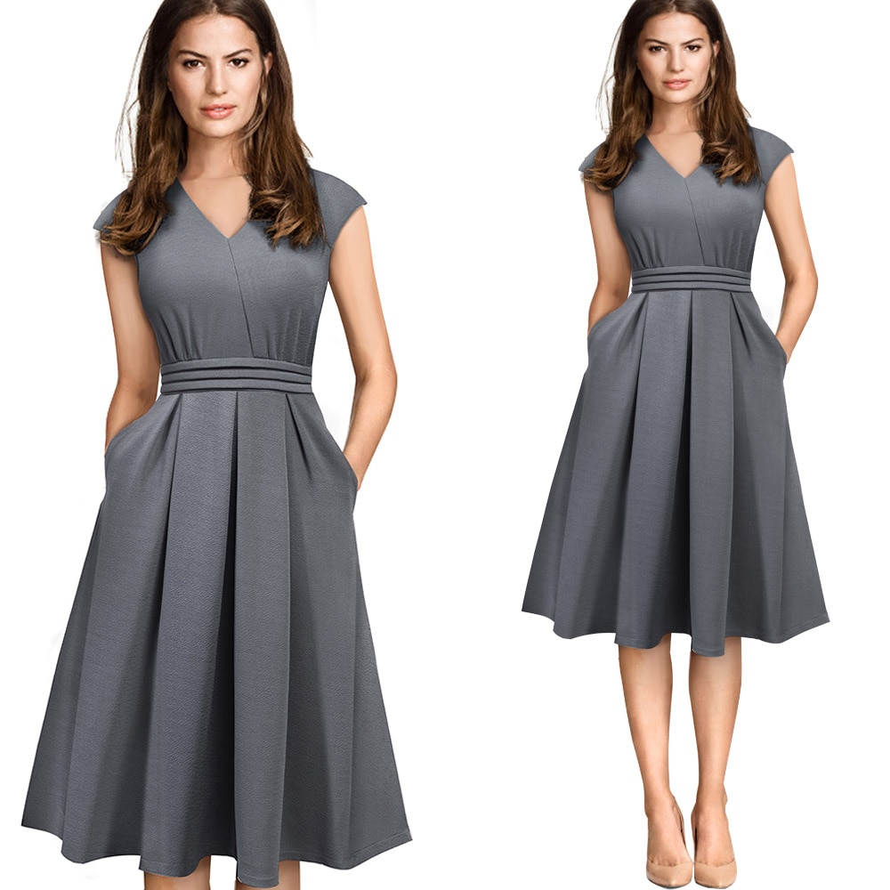midi tea length dresses