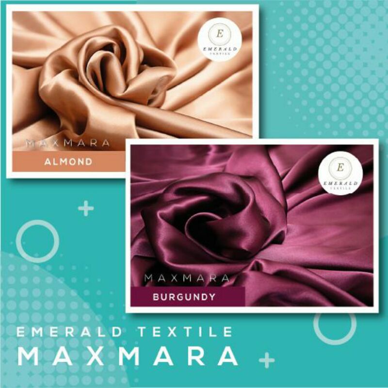 1 METER Maxmara Silk Premium Charmuse Satin Fabric (Price PER 1 METER