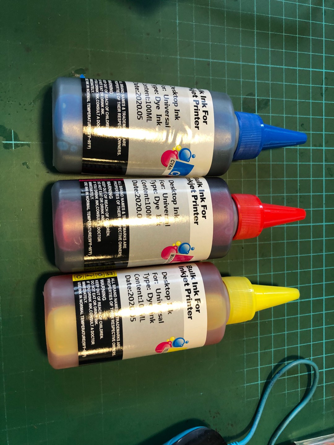 Universal Ink Refill Kit 100ml Bottle Compatible With Almost All Printers Brother Hp Epson Canon 0802