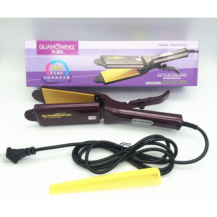 Thermostat Perm Large Size Straight Bar Speed Hot Hair