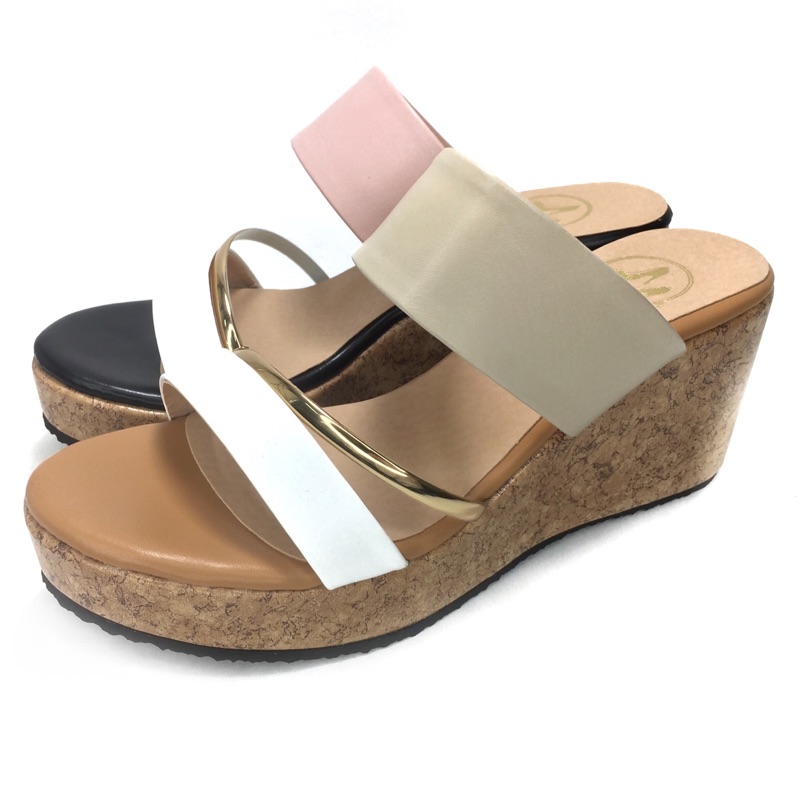 heeled wedge