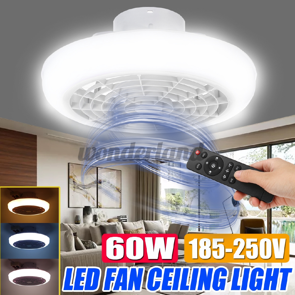 60w Ceiling Fan Light Remote Control, Can Ceiling Fan Lights Be Dimmed