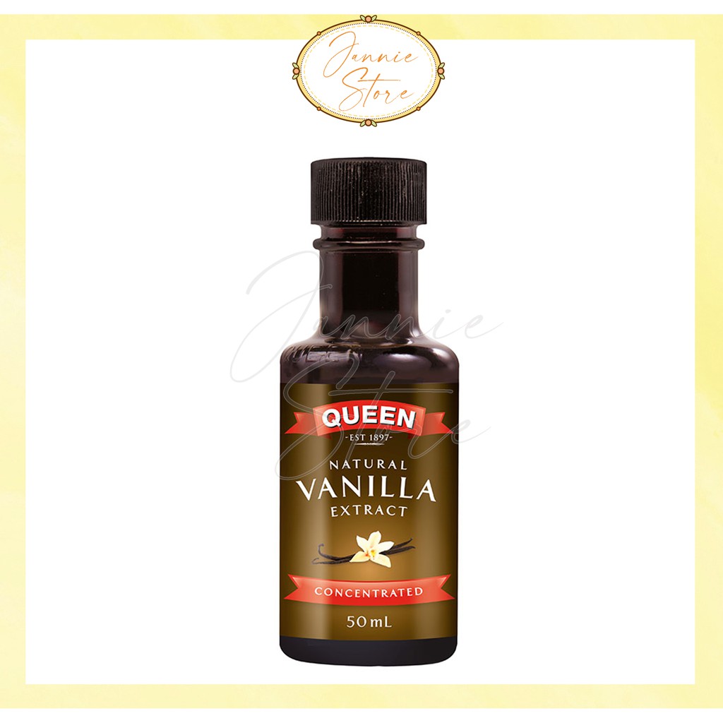 Queen Natural Vanilla Concentrated Extract 50ml Aus Shopee Singapore