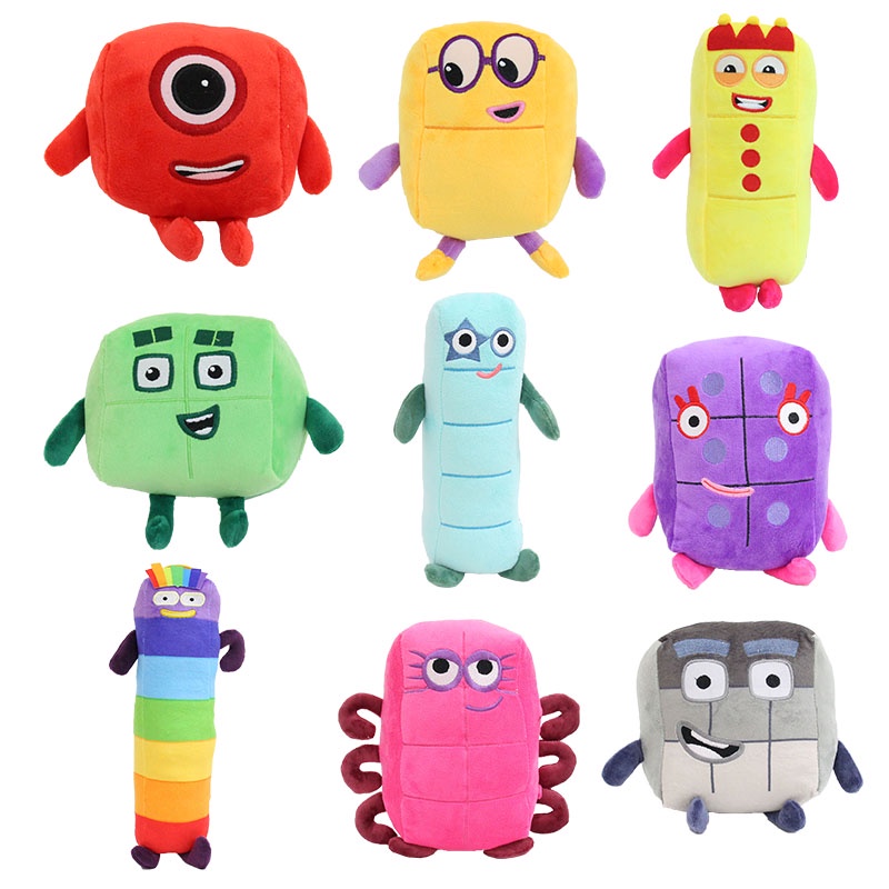 Numberblocks Soft Toys Stuffed Toy Plush Christmas T Presents