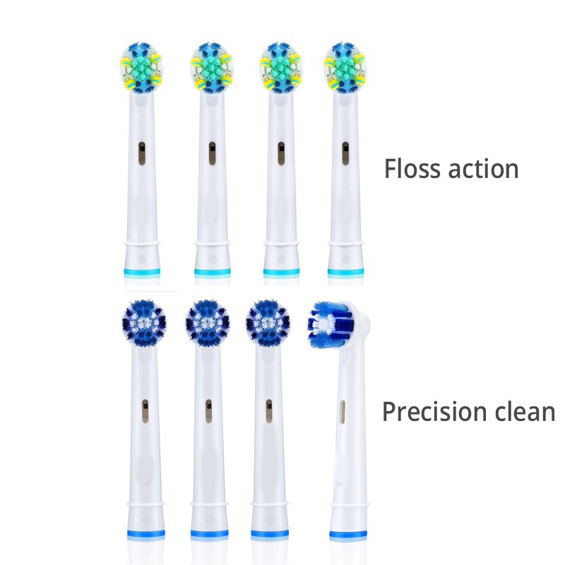 electric brush with floss