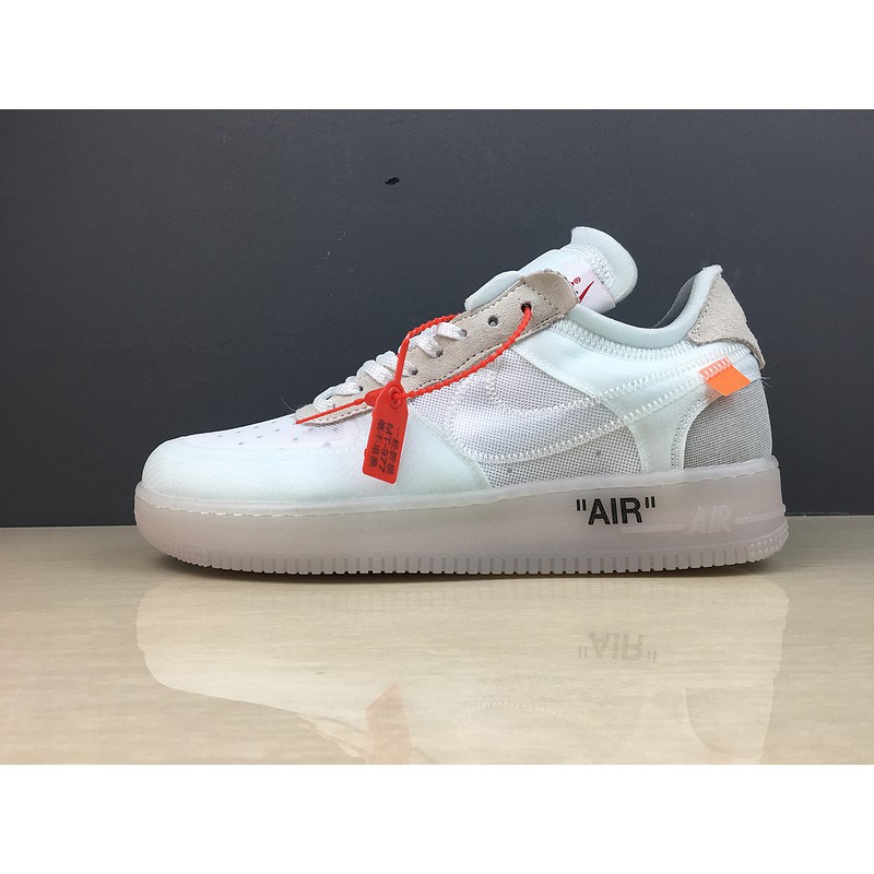 off white nike airforce