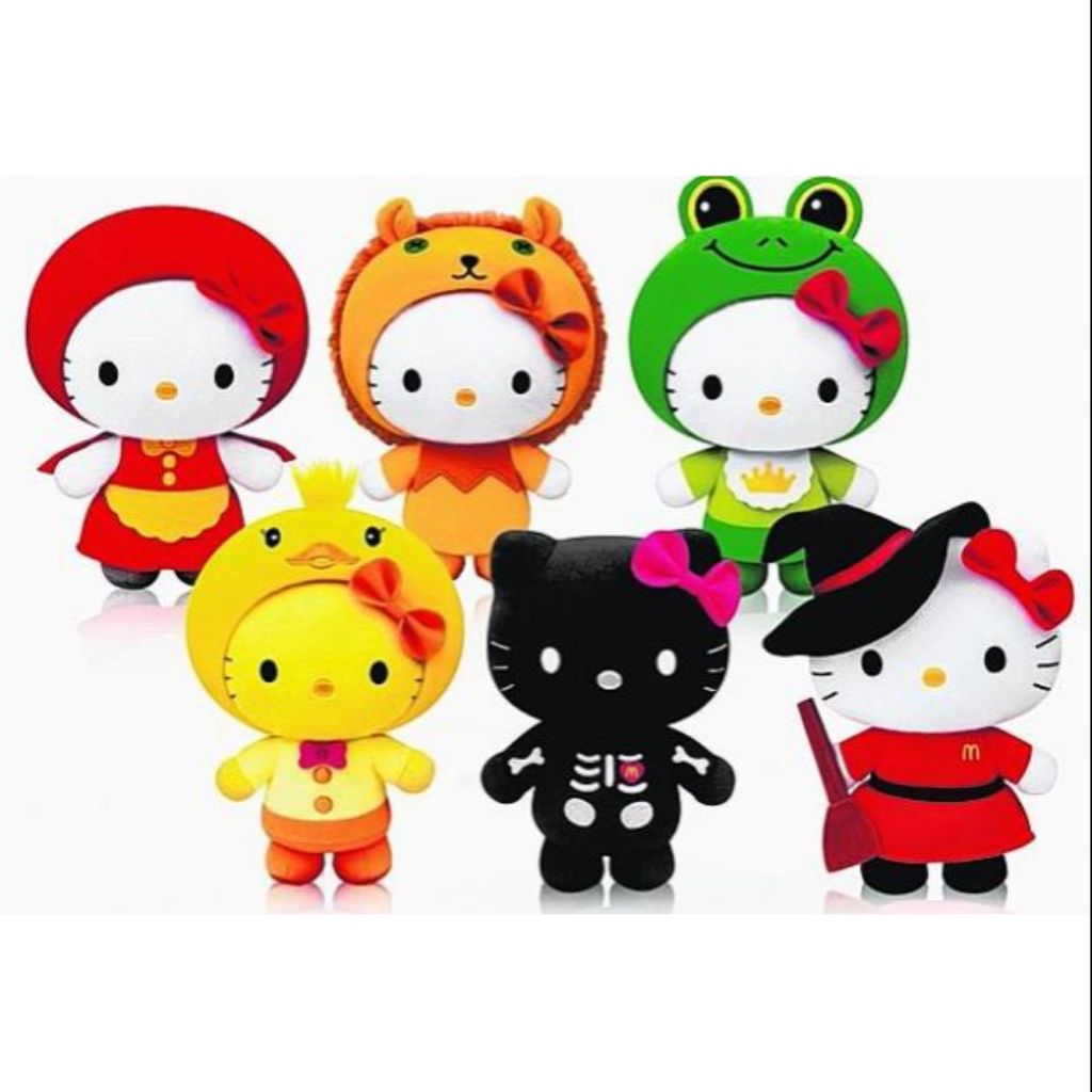 Hello Kitty Fairy Tales Plush Mcdonald Shopee Singapore