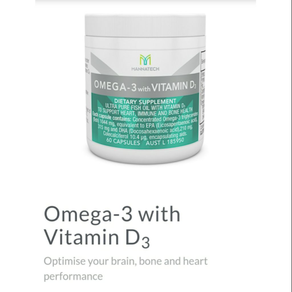 Omega3 with Vitamin D3 Shopee Singapore